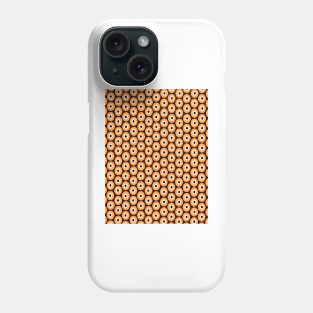 Orange Wild Flowers Phone Case by Almanzart