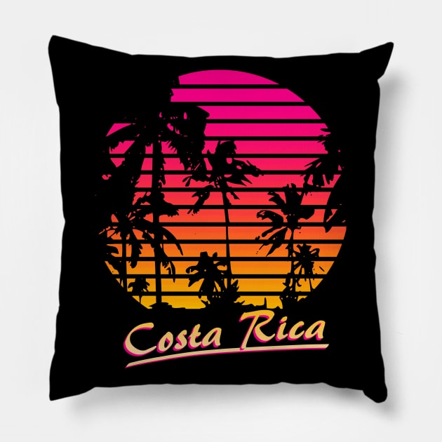 Costa Rica Pillow by Nerd_art