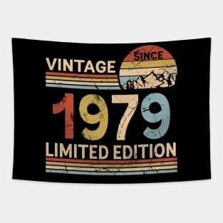 Vintage Since 1979 Limited Edition 44th Birthday Gift Vintage Men's Tapestry