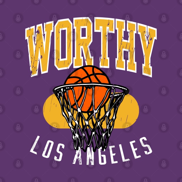 Vintage 90's Los Angeles Basketball by funandgames