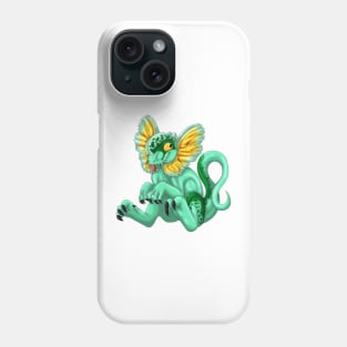 Dilophosaurus: Seafoam Phone Case