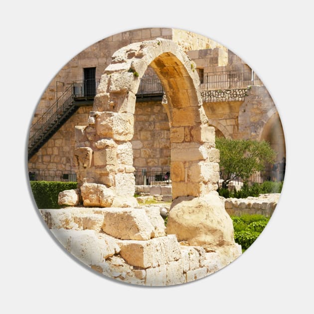 Israel, Jerusalem. Citadel Arch Pin by UltraQuirky