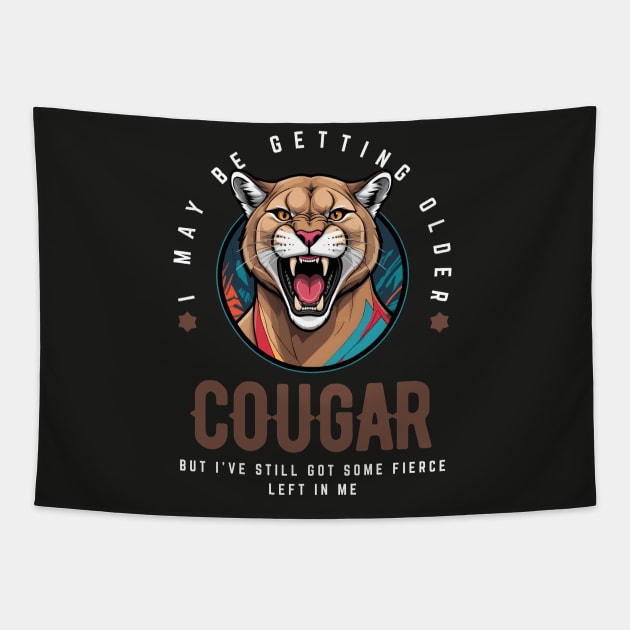 Cougar Tapestry by Pearsville