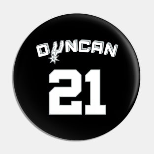 Duncan Spurs Pin