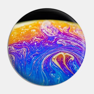 Soap Bubble Close Up Pin