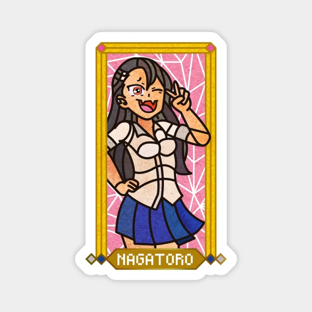 Nagatoro -  Please Don't Toy With Me, Miss Nagatoro Magnet by vizcan