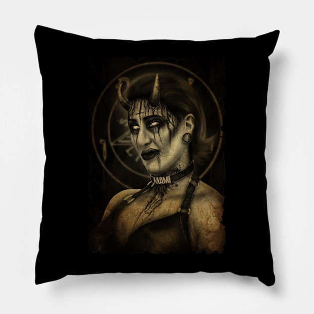 Vintage Mami Pillow by den.make