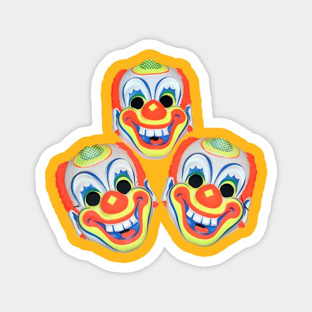 Clownin' Around Magnet by atomicsnackbar