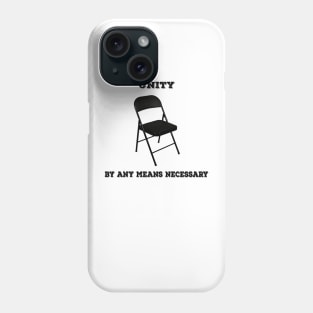 Alabama Brawl Folding Chair Black Phone Case