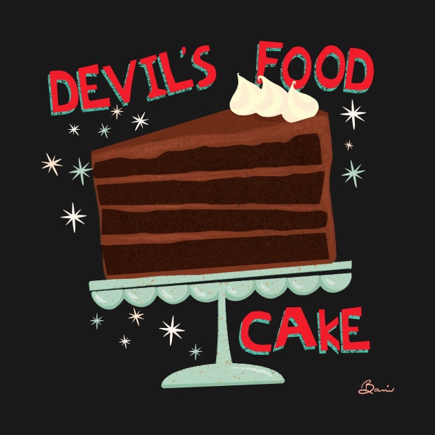 Devil’s Food Cake An All American Classic Dessert by LittleBunnySunshine