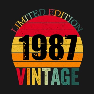 Vintage 1987 Limited edition T-Shirt