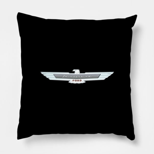 Thunderbird Emblem Pillow by PauHanaDesign