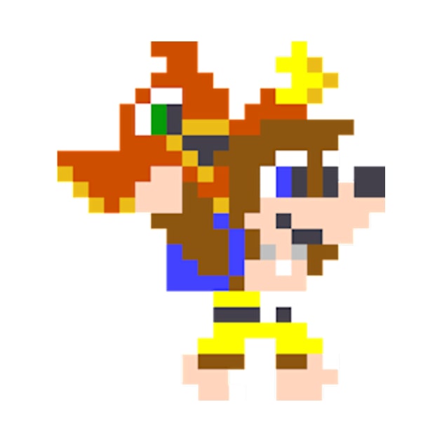 Banjo and Kazooie Sprite by SpriteGuy95