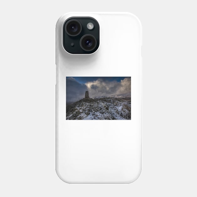 Winter On Place Fell Phone Case by Reg-K-Atkinson