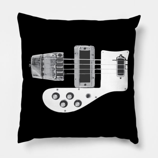 Rickenbacker Pillow by SimoMetal