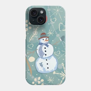 Snowman Phone Case