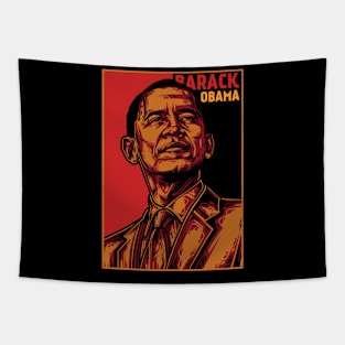 Obama Pop Art Tapestry