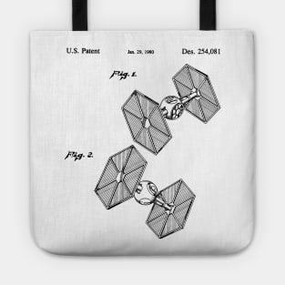 Tie Fighter Patent - Black Tote