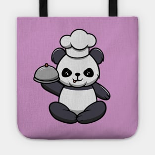 Cute Panda Chef Tote