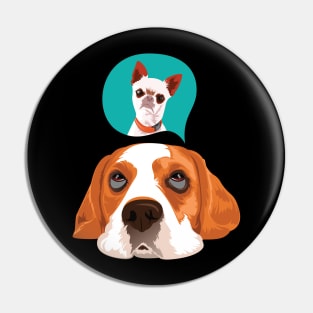 Dog Beagle Pin