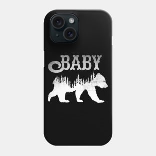 Baby Bear (White) Phone Case