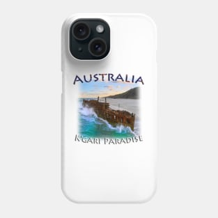 Australia - K'Gari Paradise, S.S. Maheno Phone Case