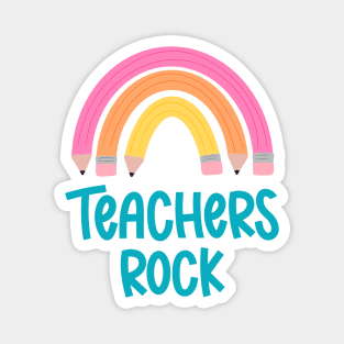 teachers rock Magnet