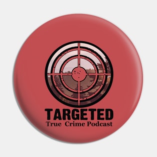 Mountain Targeted Light-colored Tshirt Pin