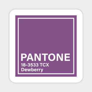 pantone 18-3533 TCX Dewberry Magnet