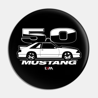 Foxbody 5.0 Ford Mustang Side GT Pin