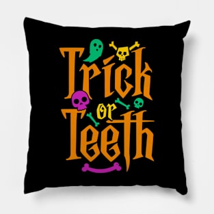 Trick or Teeth Pillow