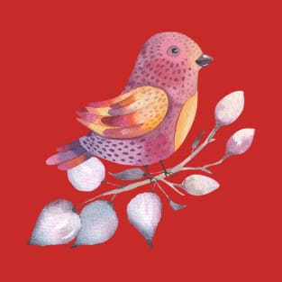 Lovely Pastel Bird T-Shirt