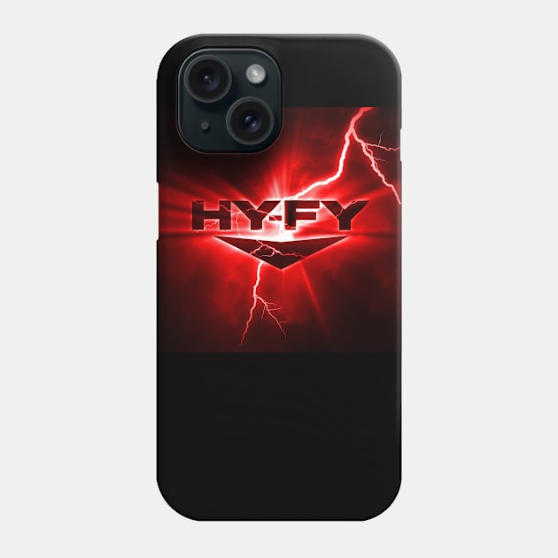 HY-FY Red Lightning Phone Case by HY-FY