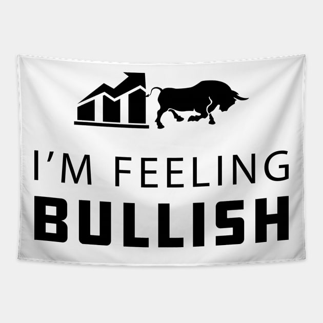 Trader - I'm feeling bullish Tapestry by KC Happy Shop