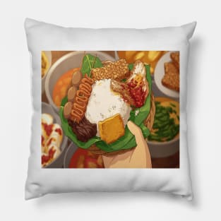 Asian Food Pillow