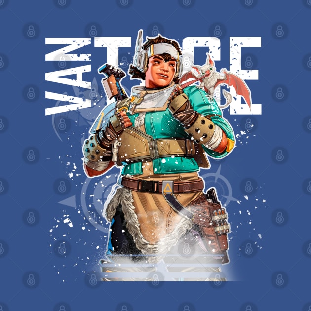 Apex Legends Vantage Middle - Awesome gift idea for gamers by LucioDarkTees