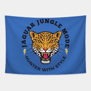 Jaguar Jungle Mode Tapestry