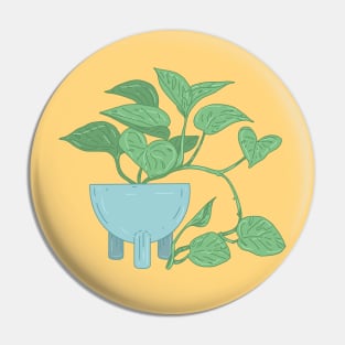 Pastel Pothos Pin