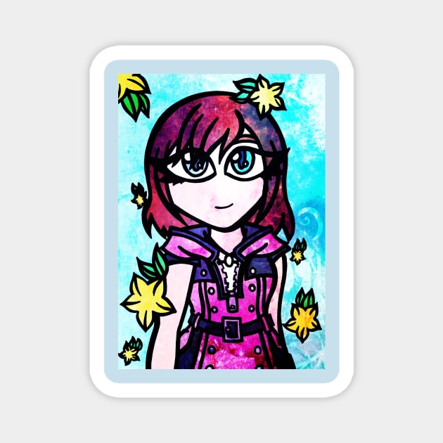 Princess of Heart | Kairi Magnet by ScribbleSketchScoo