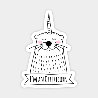 I’m an Ottericorn - Otter Unicorn Magnet