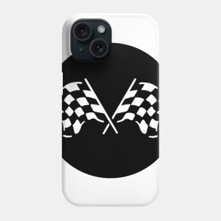 checkered flags Phone Case