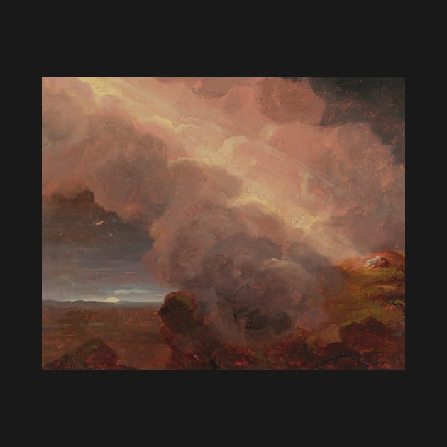 Clouds On The Mountaintop by Thomas Cole by Classic Art Stall