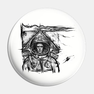 Cosmic Egypt Spaceman II Pin