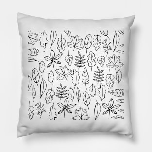 leaf Pattern Pillow