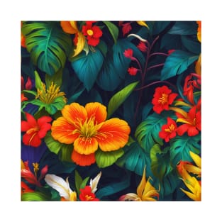 Tropical Wild Flower T-Shirt
