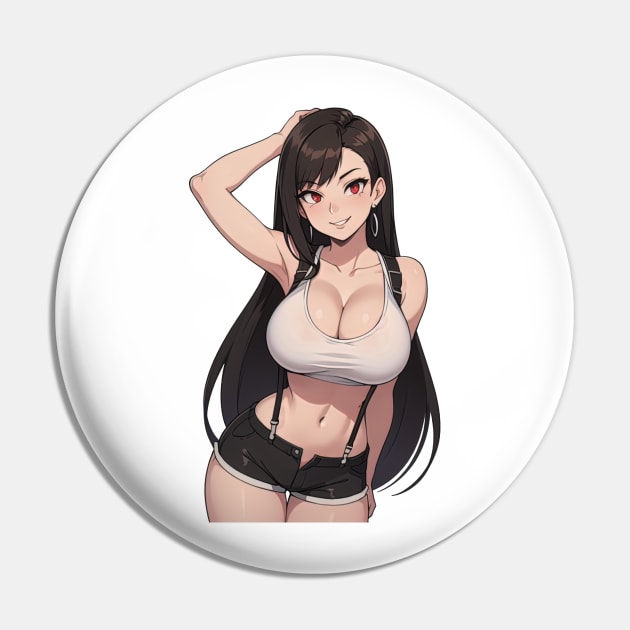 Tifa Lockhart Pin by mindworldz