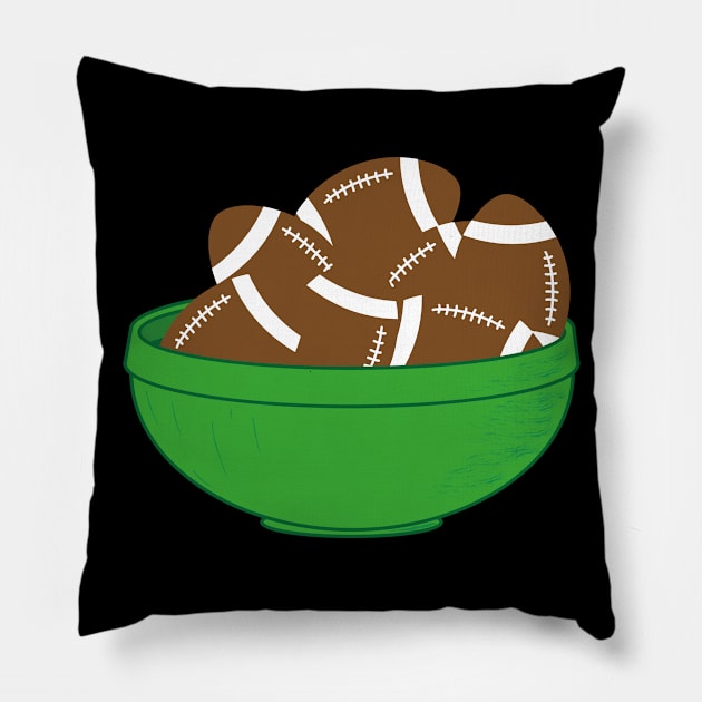 Super Bowl - Football Fan Pillow by Xeire