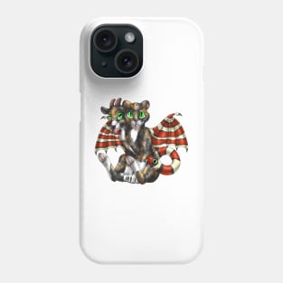 Chimera Cubs: Tortie-Tabby Phone Case