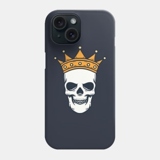 King Skull with Crown Phone Case