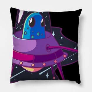 Alien Want to Shake Your Hand Pillow